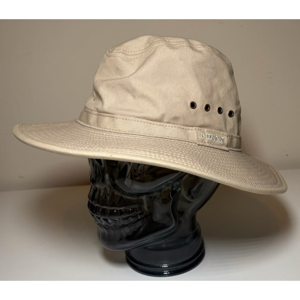 Vintage CC Filson Summer Packer Hat | Tan | Large
